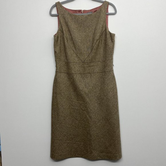 Ann Taylor Dresses & Skirts - Ann Taylor midi Dress Tweed Lined A Line Tank
